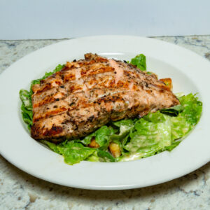 Fresh grilled salmon